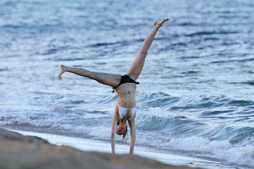 Ireland Baldwin bikinis at beach in Maui 10/21/12 