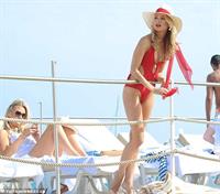 Kimberley Garner in a bikini