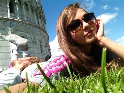 Anna Konchakovskaya taking a selfie