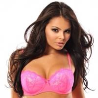 Alana Campos in lingerie