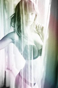 Tereza Kačerová in lingerie