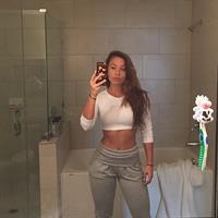 Nicole Mejia taking a selfie