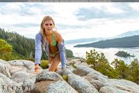 Chrissy Blair in a bikini