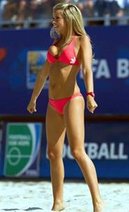 Marta Gotera in a bikini