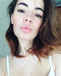 Lidia Savoderova taking a selfie