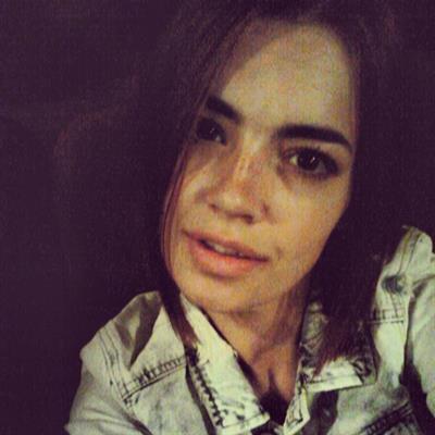 Lidia Savoderova taking a selfie