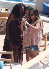 Rihanna in Calvi, Corsica