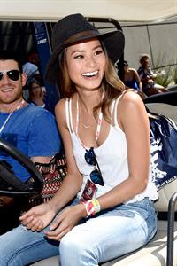 Jamie Chung at the 2014 Budweiser Made in America Festival in Los Angeles on August 30, 2014