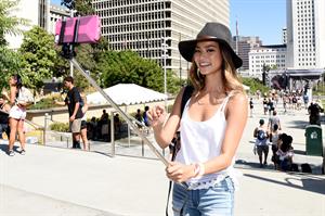 Jamie Chung at the 2014 Budweiser Made in America Festival in Los Angeles on August 30, 2014
