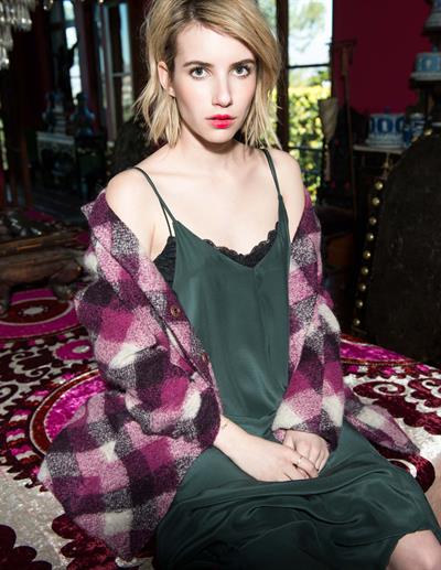 Emma Roberts Elkin Fall Winter Photoshoot 2014