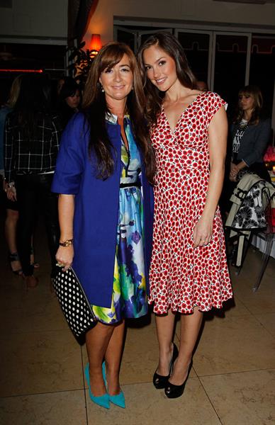 Minka Kelly, Jessica Alba and Mandy Moore at a dinner to celebrate Brad Goreski's book launch March 14, 2012 