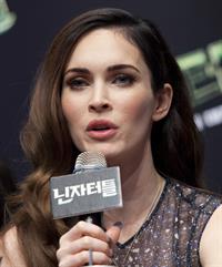 Megan Fox Teenage Mutant Ninja Turtles, press conference in Seoul August 27, 2014