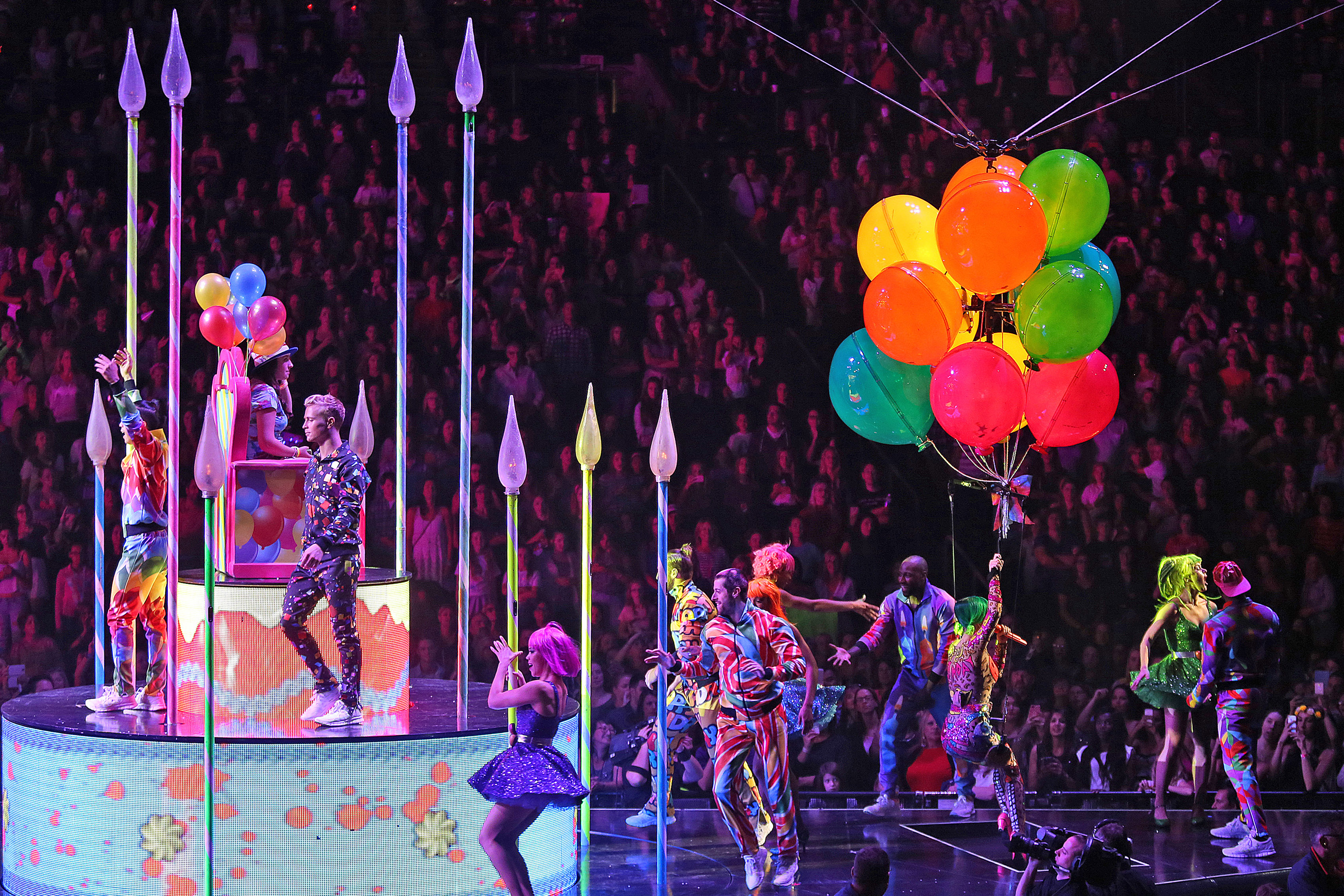 Katy Perry live in Winnipeg during her Prismatic tour August 26, 2014