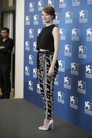Amy Ryan and Emma Stone Birdman photocall @ 71st International Venice Film Festival August 27, 2014