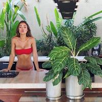 Pia Muehlenbeck in a bikini