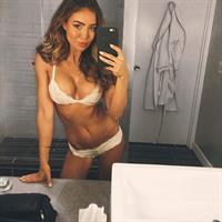 Pia Muehlenbeck in lingerie