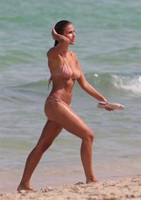 Kara del Toro in a bikini