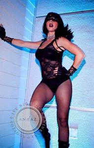 Emily Tisdale in lingerie