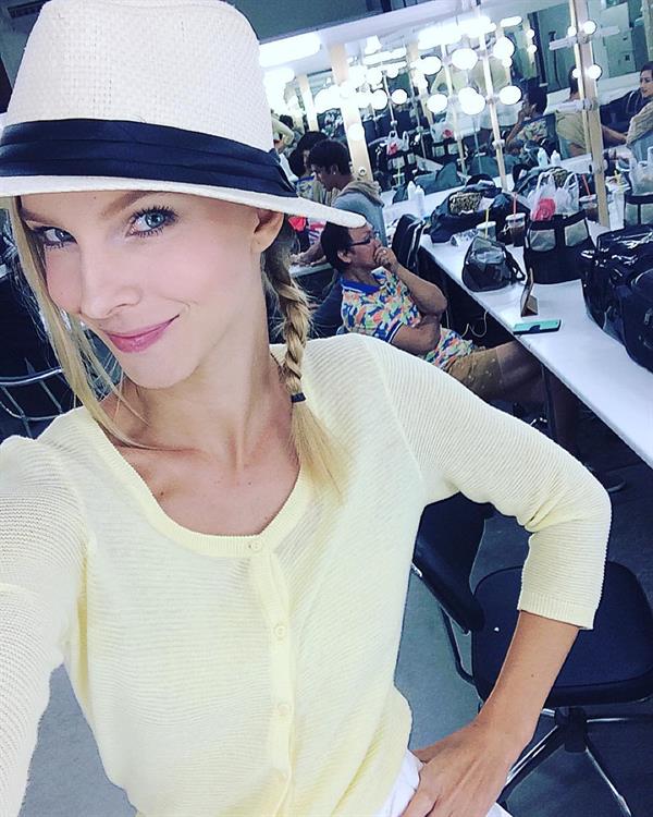 Tereza Jelinkova taking a selfie