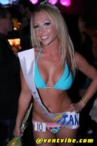 Emily Tisdale in a bikini