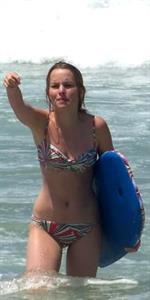 Bridgit Mendler in a bikini