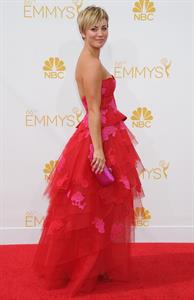 Kaley Cuoco at the 66th annual Primetime Emmy Awards,  August 25, 2014