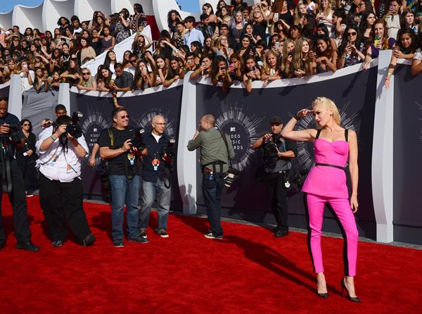 Gwen Stefani at the 2014 MTV Video Music Awards, Inglewood August 24, 2014