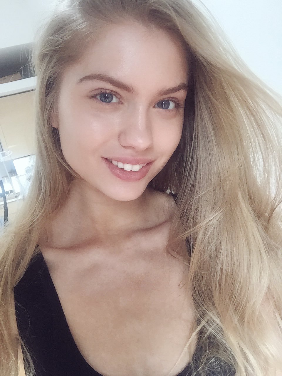 Alexandria Morgan taking a selfie