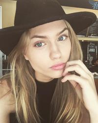 Alexandria Morgan taking a selfie