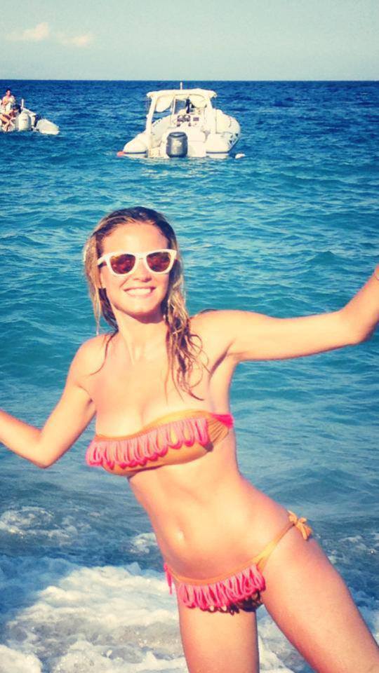 Diletta Leotta in a bikini