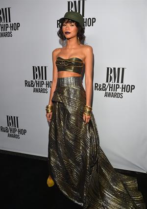 Zendaya at the 2014 BMI RBHip-Hop awards on August 22, 2014