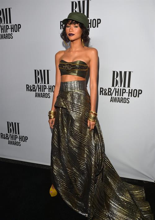 Zendaya at the 2014 BMI RBHip-Hop awards on August 22, 2014