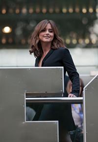 Jenna Coleman Dr. Who premiere in London August 23, 2014
