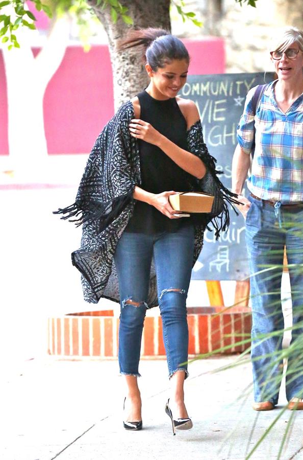Selena Gomez out for dinner in L.A. August 21, 2014