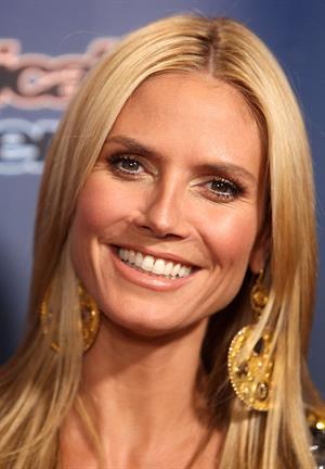Heidi Klum at the America's Got Talent season 9 post show red carpet event.  August 20, 2014