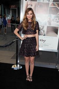 Liana Liberato at the premiere of If I Stay August 20, 2014