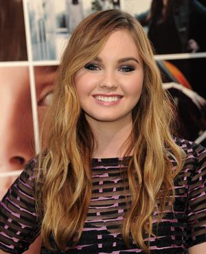 Liana Liberato at the premiere of If I Stay August 20, 2014