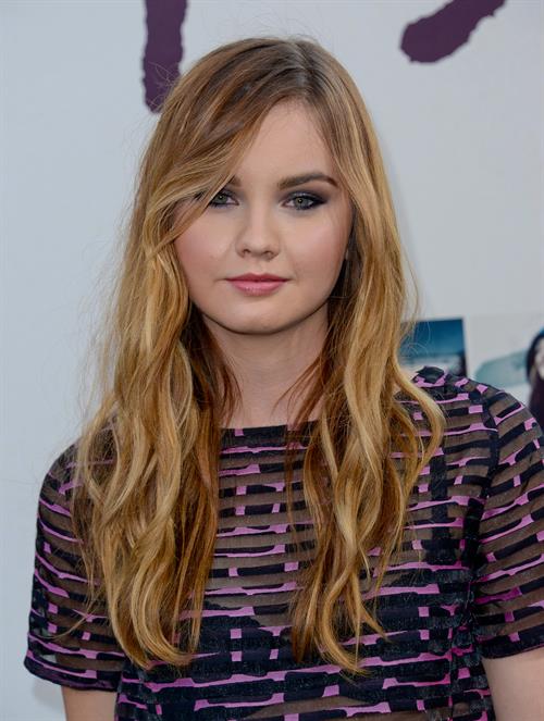 Liana Liberato at the premiere of If I Stay August 20, 2014