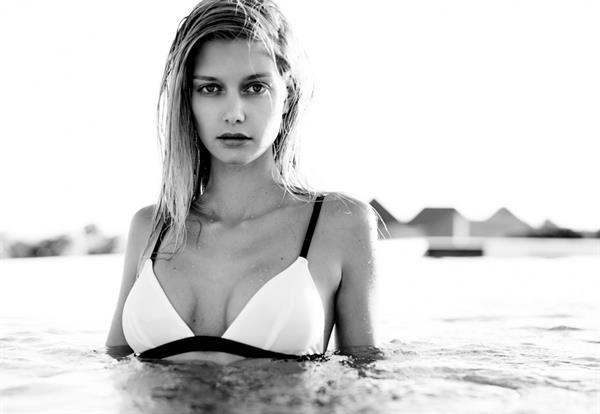 Mathilde Frachon in a bikini