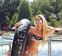 Alexandria DeBerry in a bikini