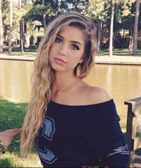 Alexandria DeBerry taking a selfie