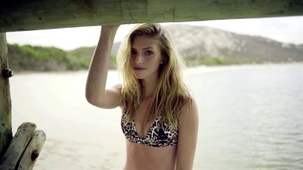 Niamh Adkins in a bikini