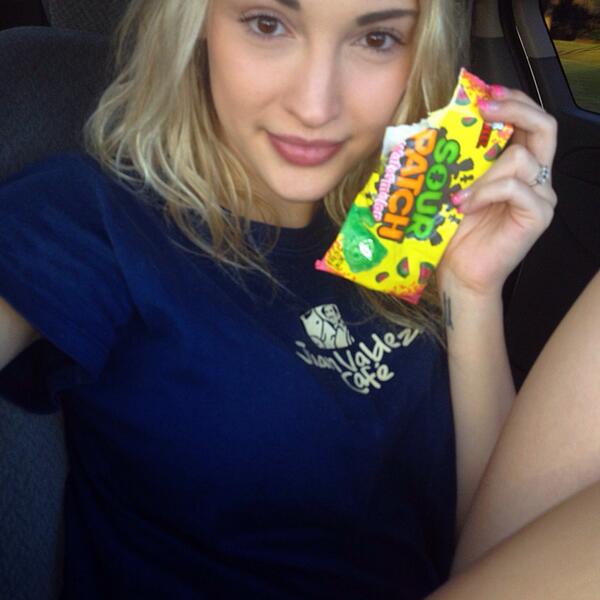 Anna Faith Carlson taking a selfie