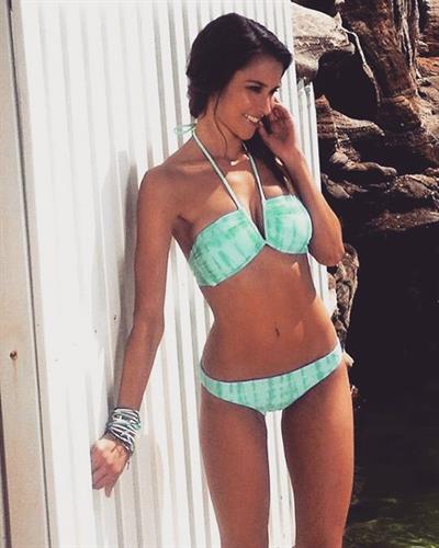 Rhiannon Fish in a bikini