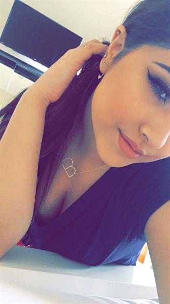 Becky G taking a selfie