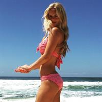 Samara Weaving in a bikini