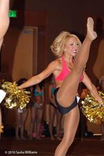 Emily Tisdale in a bikini