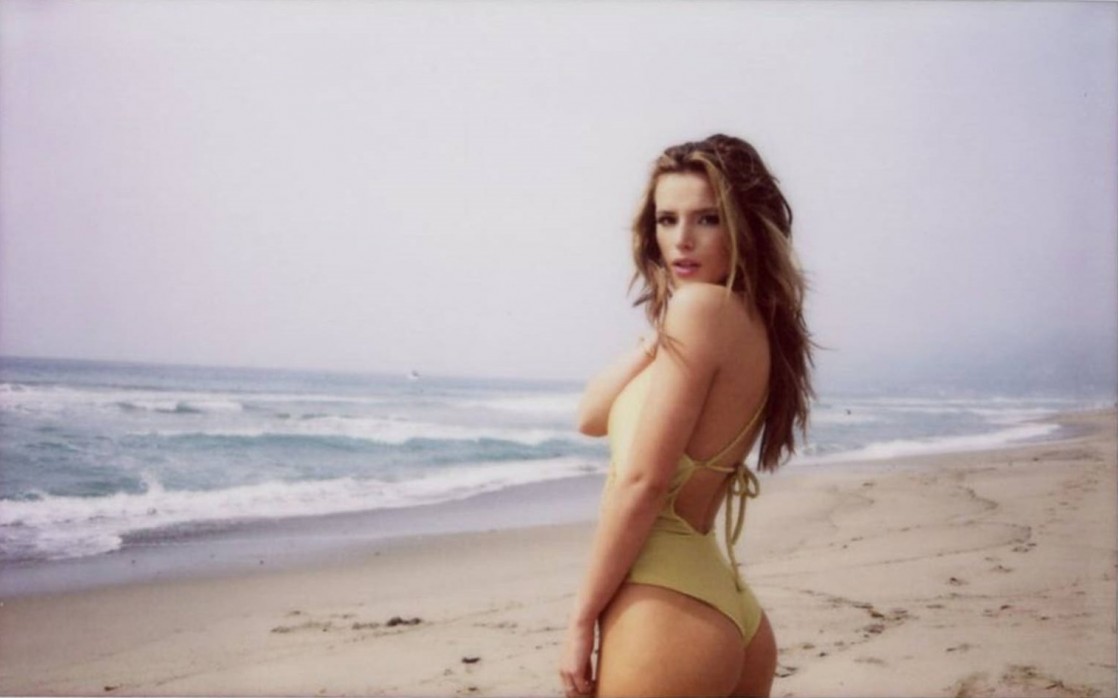 Bella Thorne in a bikini