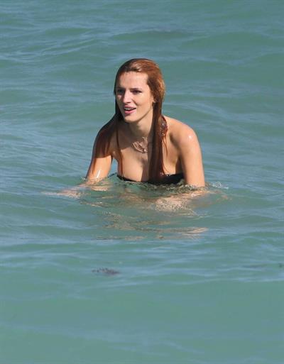 Bella Thorne in a bikini