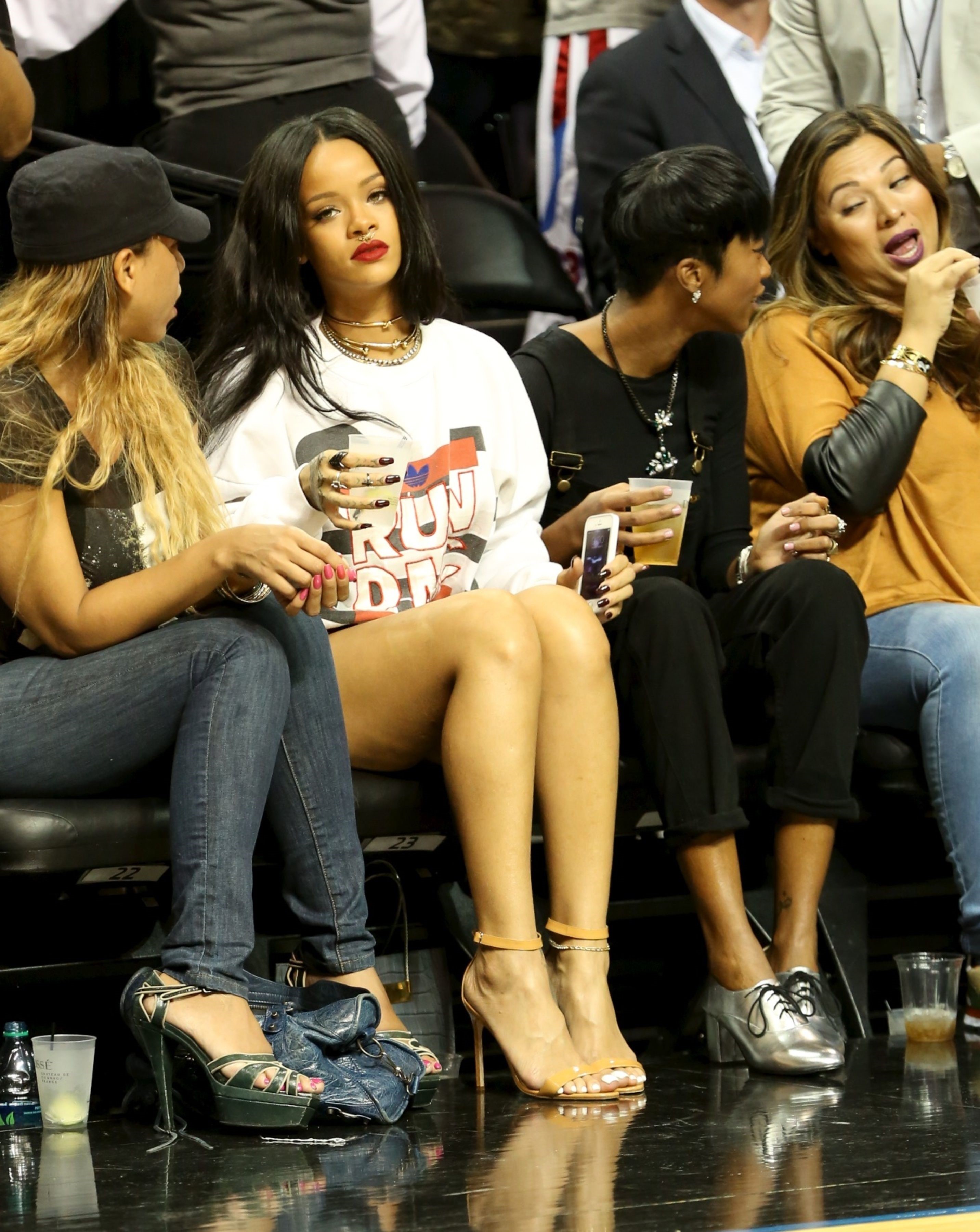 Rihanna – 2014 Summer Classic Charity Basketball Game, NYC August 21,